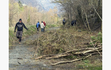 Journée nettoyage aux Clavaux